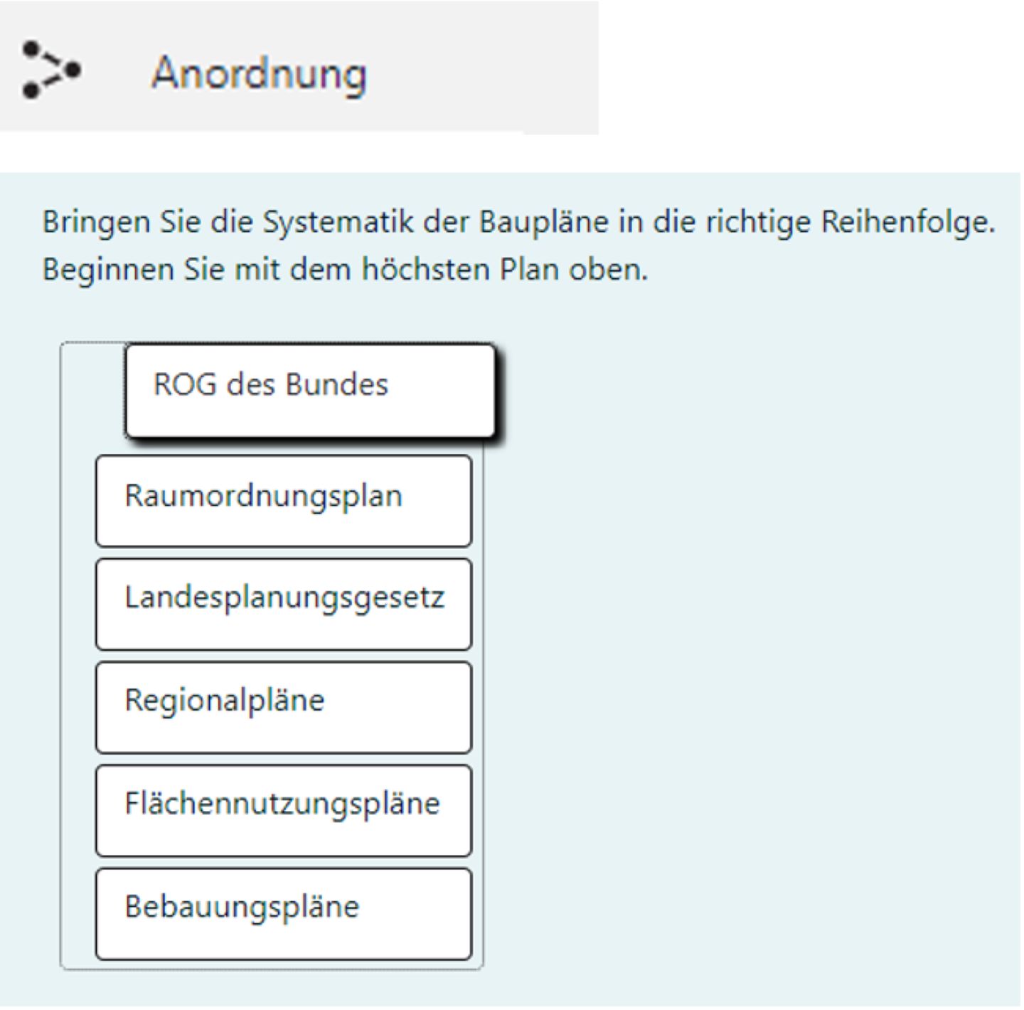 Moodle Fragetypen | FH Potsdam