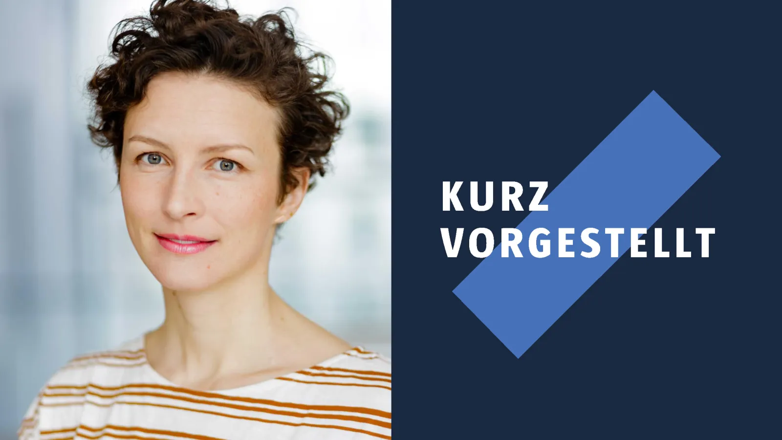 Kurz Vorgestellt: Christina Poth