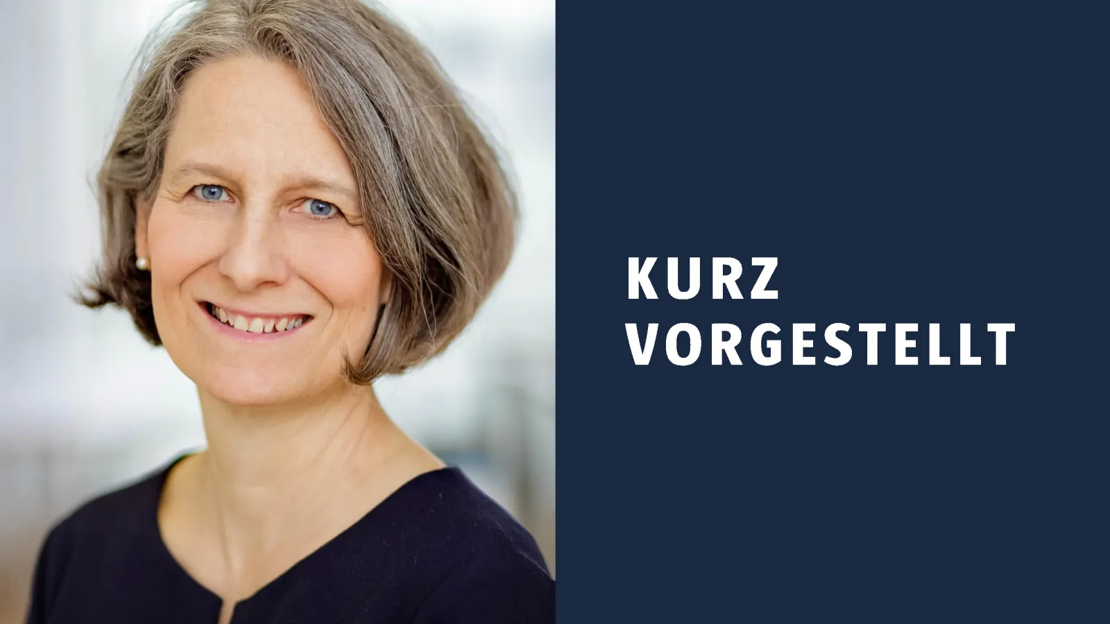 Kurz Vorgestellt: Eva Schmidt-Rodermund