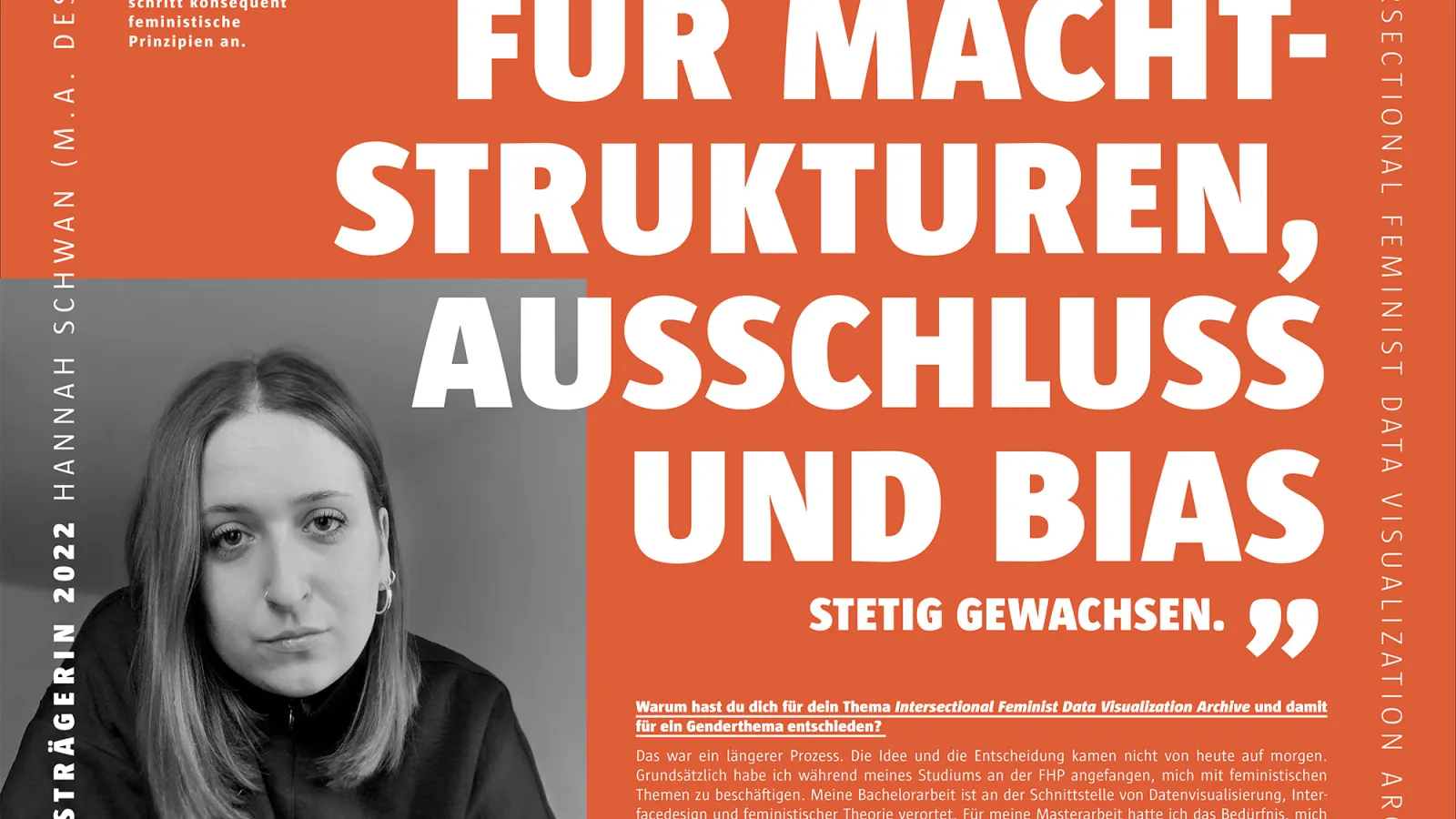 Genderpreis Poster Hannah Schwan 2022