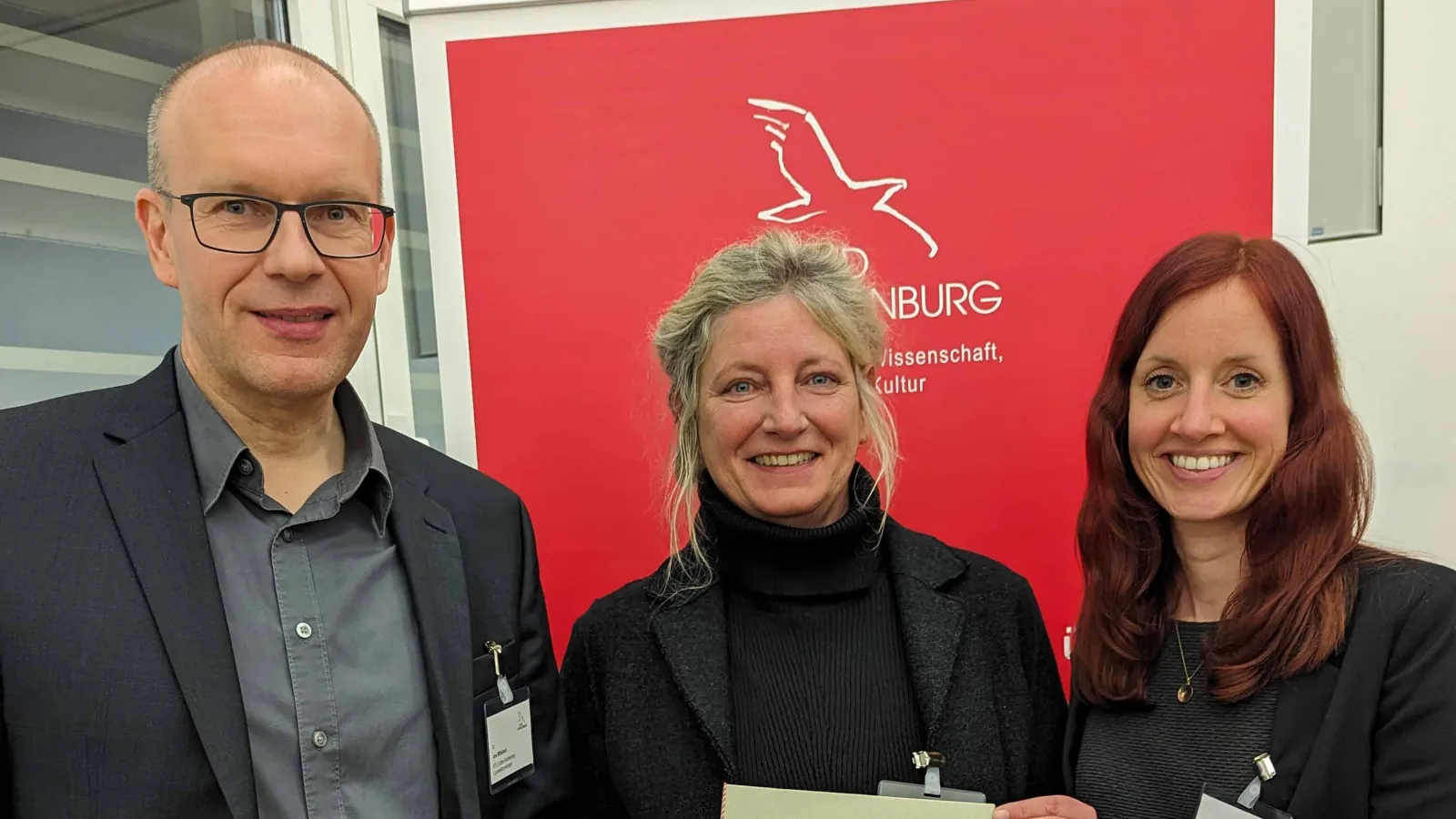 Dr. Jens Mittelbach, Prof. Dr. Heike Neuroth, Dr. Daniela Mertzen