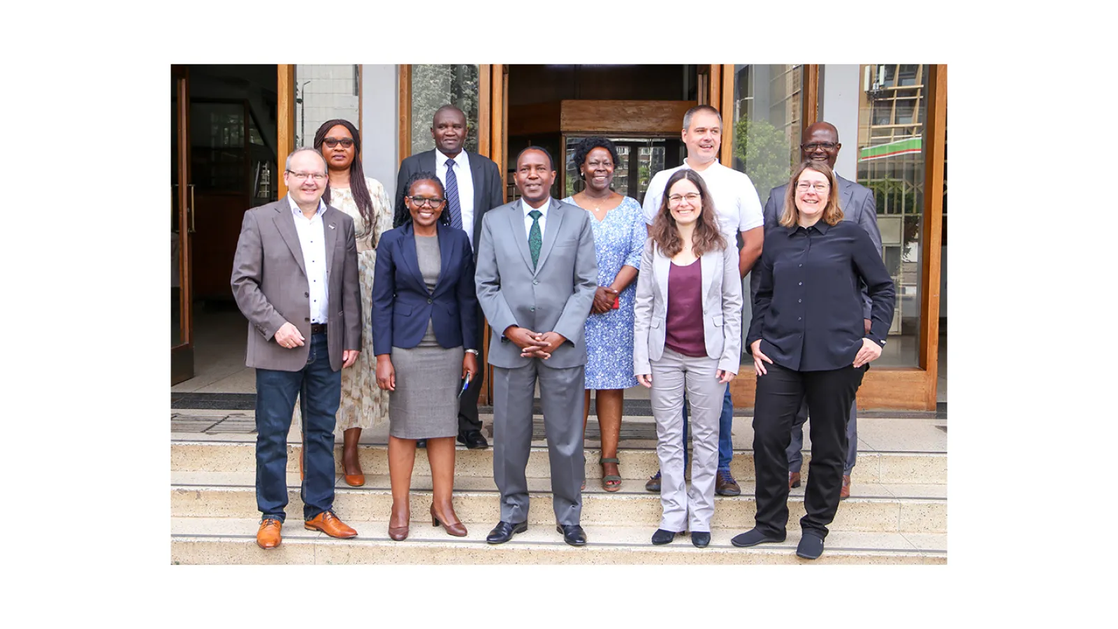 FHP-Delegation in Kenia, Gruppenbild