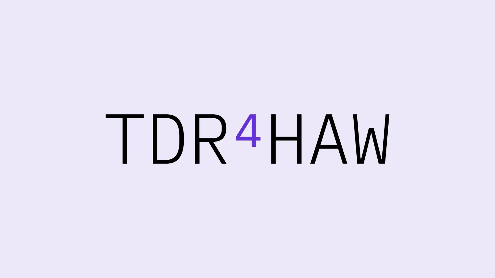 TDR4HAW