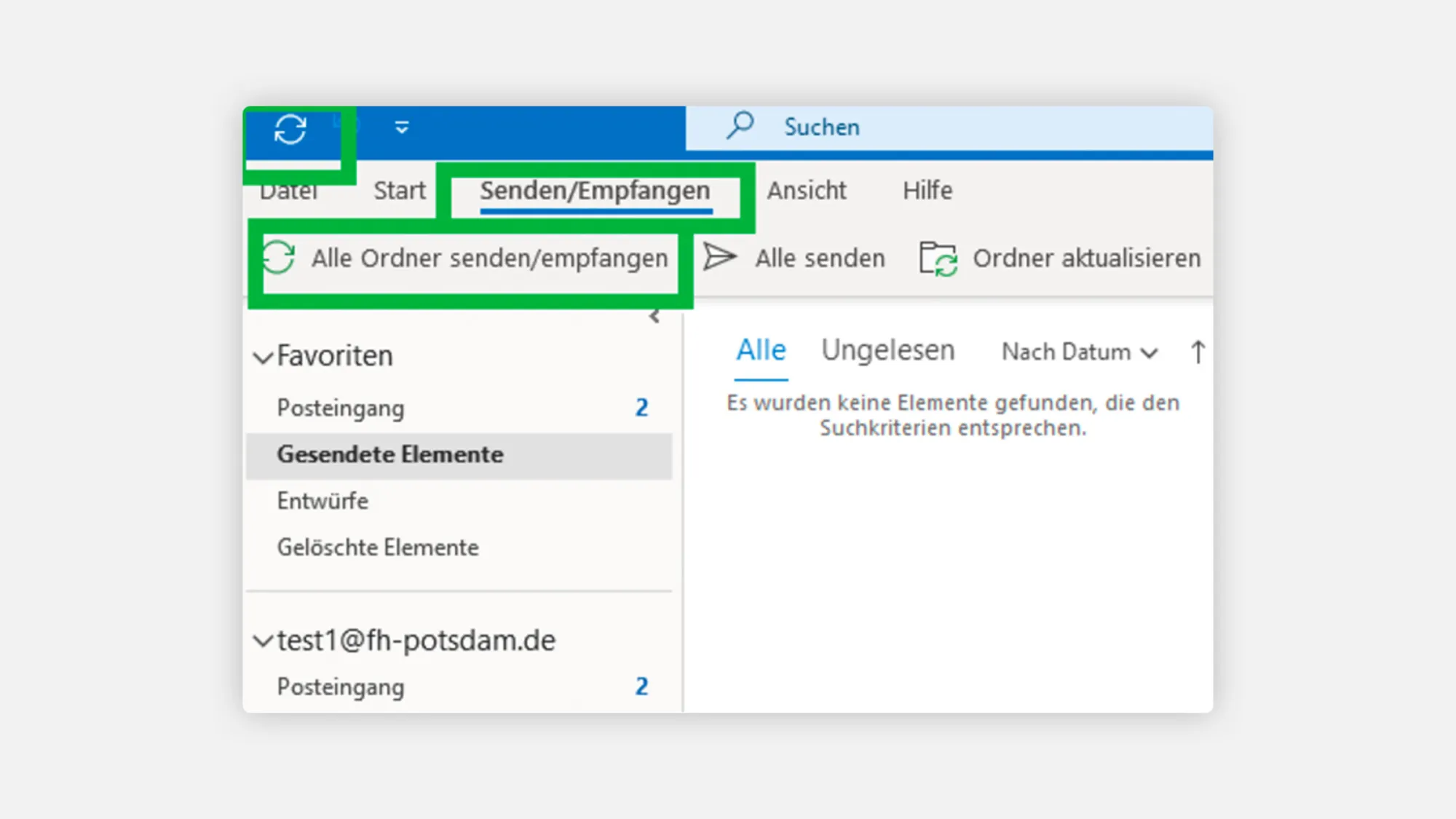 Offline-Fähigkeit von MS Outlook