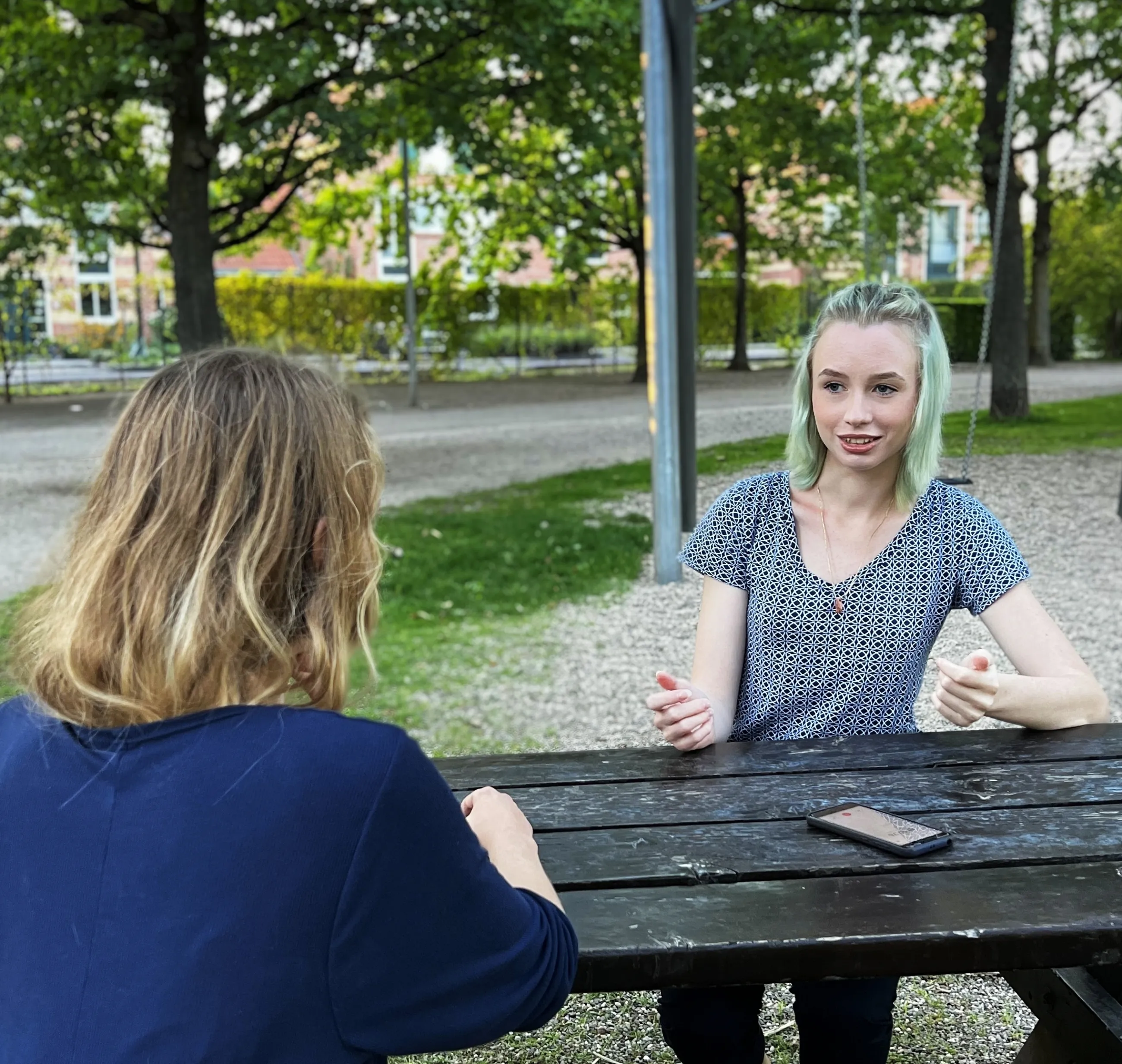 Taran Alla im Gespräch mit Nadiia