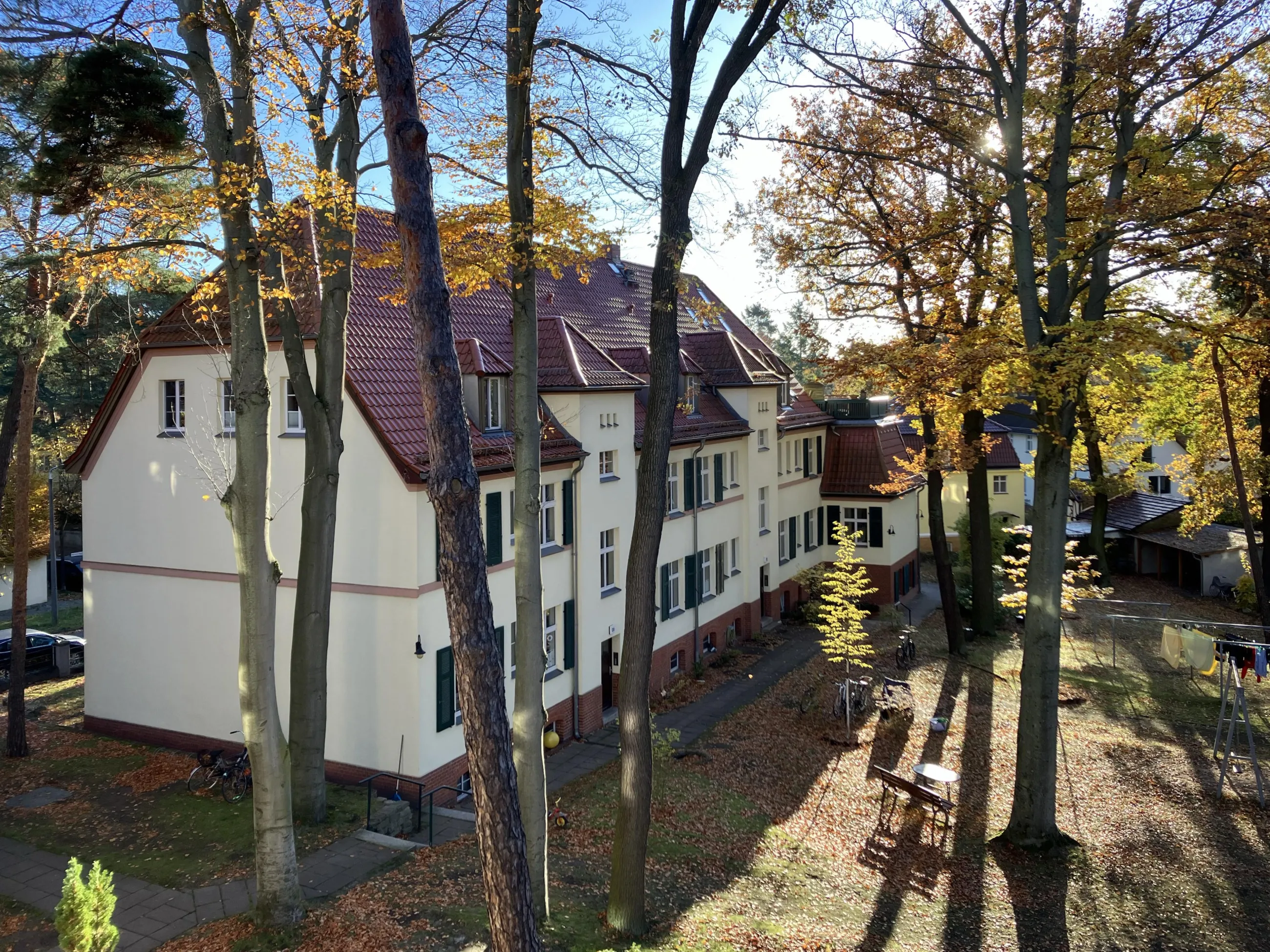 Fotografie des »Haus in der Sonne« in Potsdam-Babelsberg, 1913–14