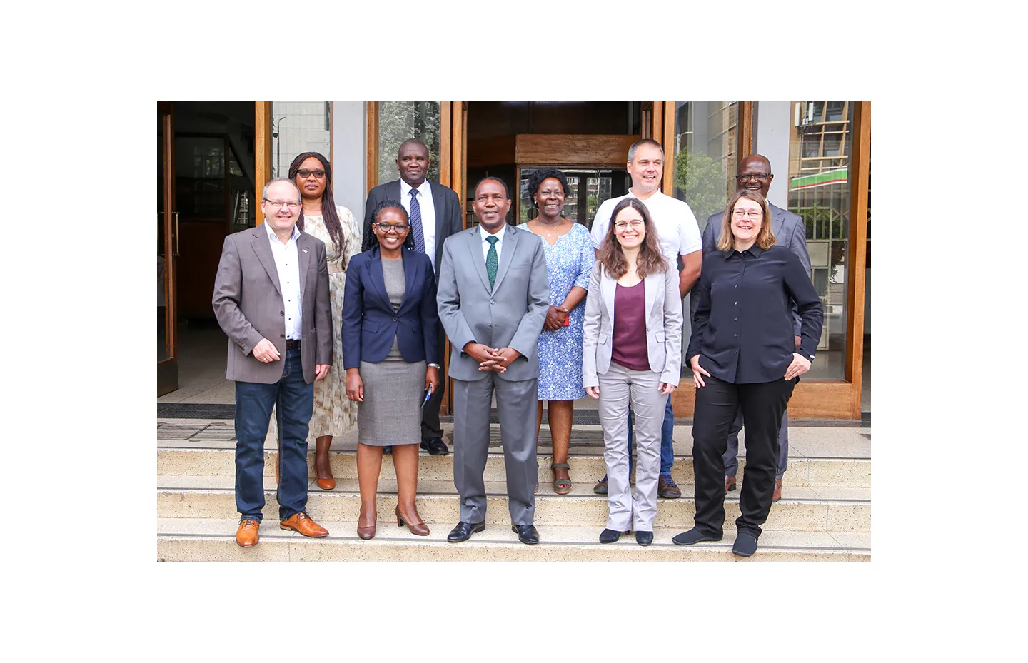 FHP-Delegation in Kenia, Gruppenbild