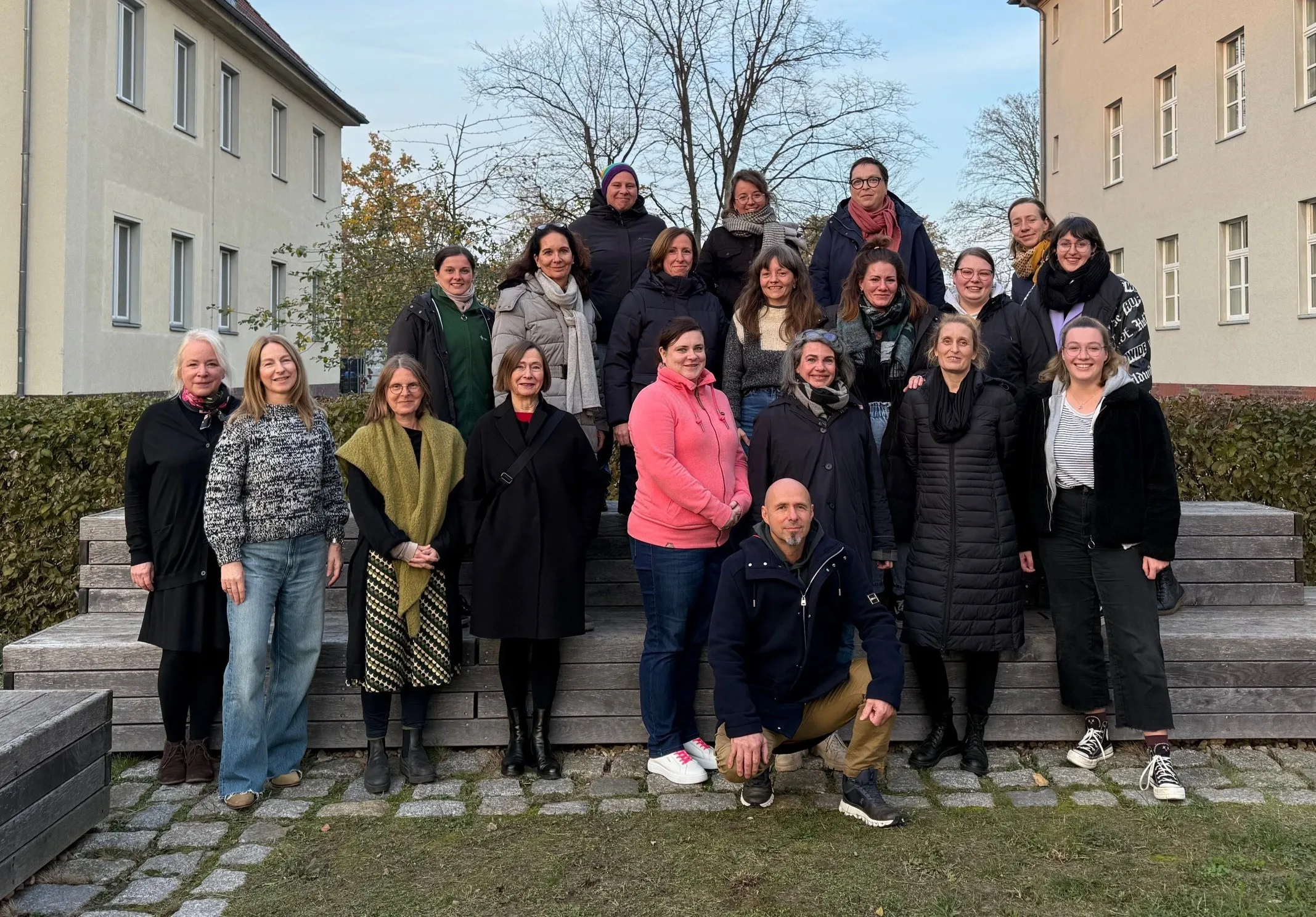 Gruppenfoto zum Abschluss der Weiterbildung Traumapädagogik