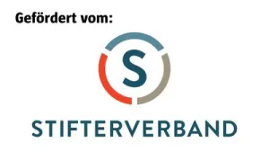 Förderlogo vom Stifterverband für die deutsche Wissenschaft