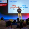 Keynote-Sprecher Christian Rühlmann von Precycle auf der IFA NEXT 2022