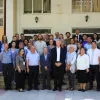 Gruppenbild bei der Staatlichen Universität für Bauingenieurwesen und Architektur in Samarkand