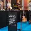 Blick auf den Messestand der Fachhochschule Potsdam auf der denkmal 2024, der Europäischen Leitmesse für Denkmalpflege, Restaurierung und Altbausanierung in Leipzig